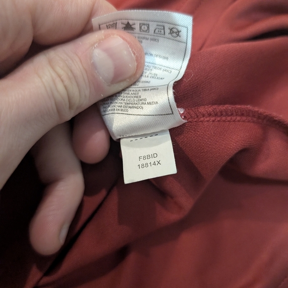 Nike Team Fit Red Washington State Athletic Dept Men's M T-Shirt Flaws - Picture 4 of 8